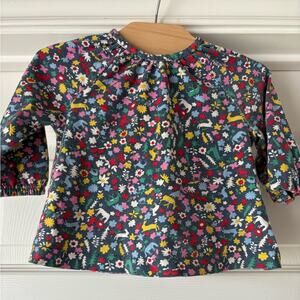Baby Boden Woodland Floral Top